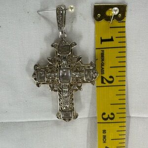 Elegant faux gold Cross Pendant